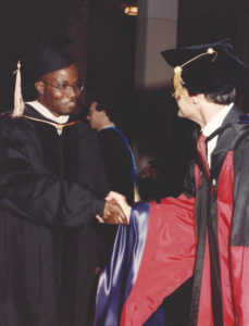 Graduation from UCLA